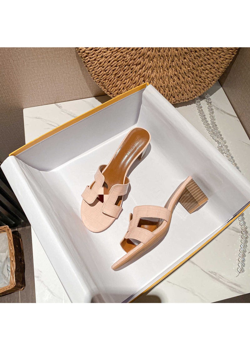 Generic - Women's High-Heeled Sandals And Straight Line Sandals - Image 1