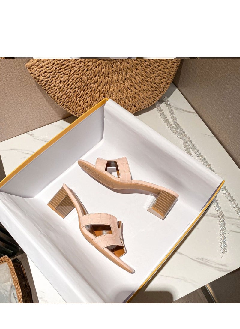 Generic - Women's High-Heeled Sandals And Straight Line Sandals - Image 1