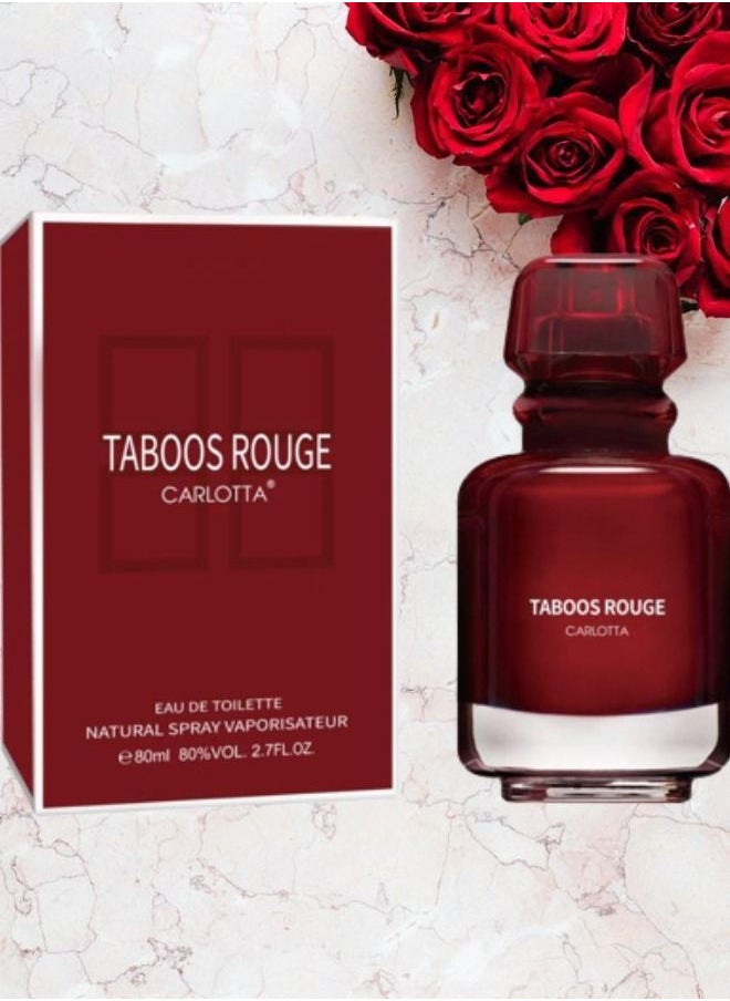 23 skin 4 Pieces Taboos Rouge Carlotta 80ml EDT  - Image 2
