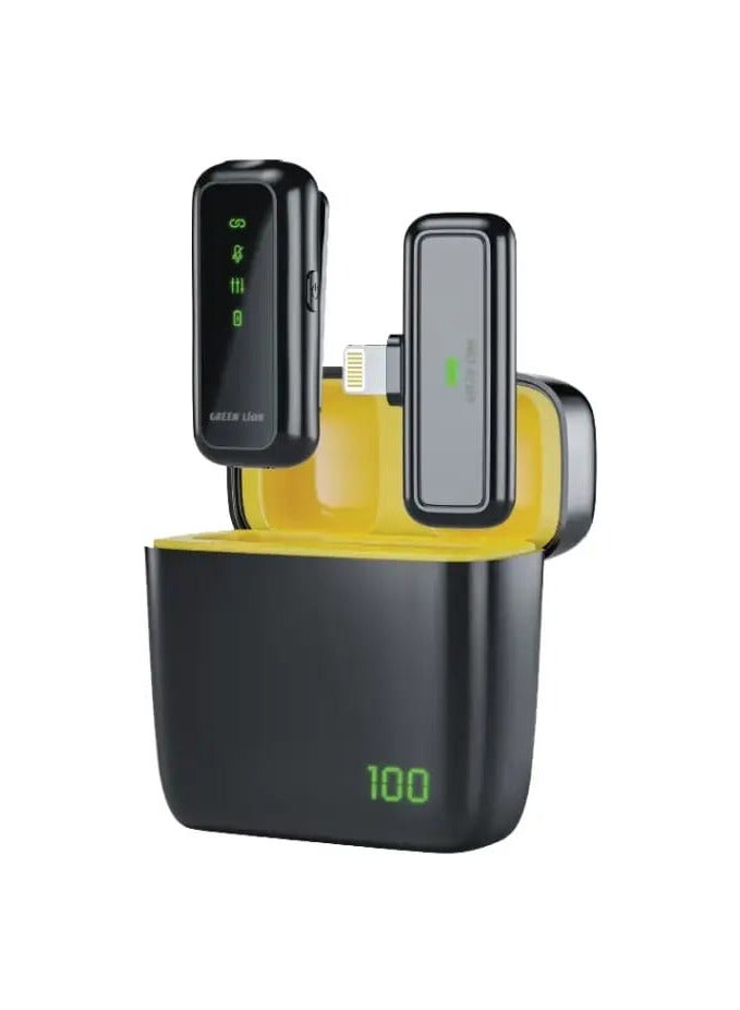 GREEN LION GM-65X Microphone for Type-C / Lightning - Black  - Image 1