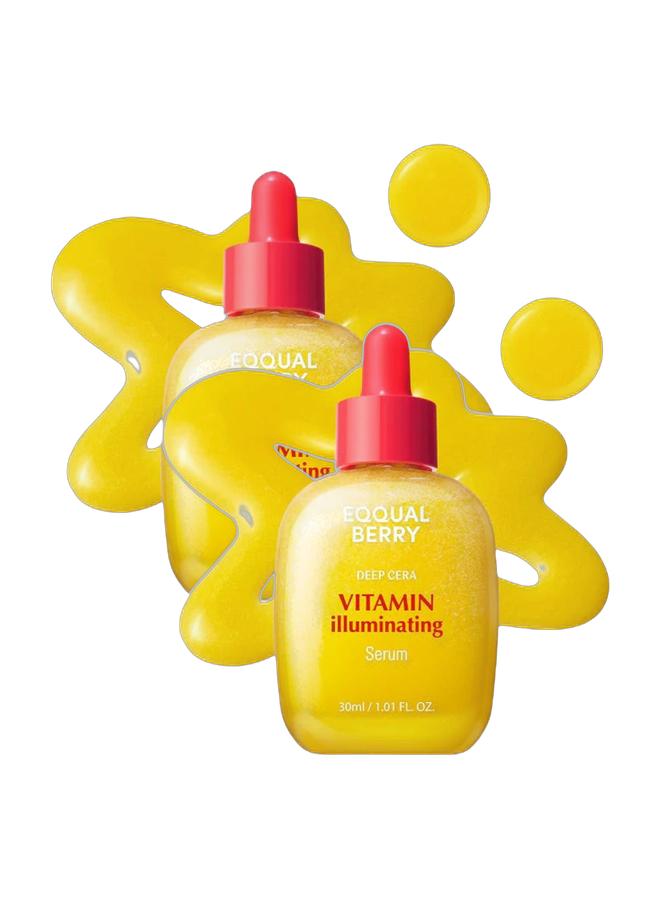 إيكوالبيري سيروم فيتامين سي المضيء العميق من إيكوال بيري، 2 × 30 مل، قطعتان - Image 1