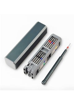 Y&D Mini Precision Screwdriver Set, 31 in 1 Small Portable Magnetic Repair Tool Set with Premium Quality Aluminum Case for Watch, Eyeglass, Phone, Computer, Electronics  - Image 1