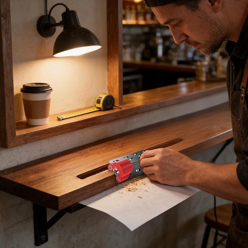 Professional Wood Edge Trimmer Tool Lightweight Ergonomic Design Precision Cutting for Carpentry Furniture Workshop - Image 4