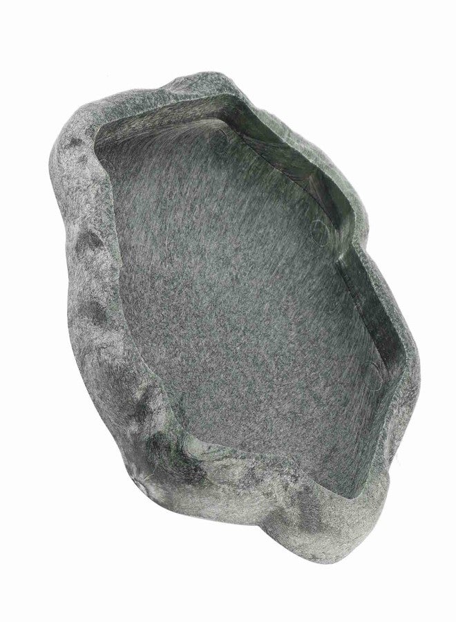 Zerodis Reptile Feeder Reptile Pet Bowl Imitation Rock Design Smooth Lizard Gecko Feeding Bowl Terrarium Tortoise Lizard Food Water Dish (Small 70 X 55 X 45cm / 27.6 X 21.7 X - Image 2