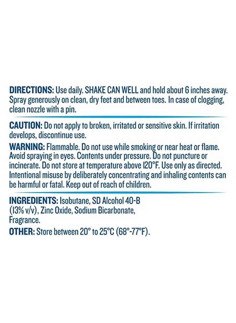 Dr. Scholl's Odor-X Ultra Odor-Fighting Foot Spray Powder And Sweat Absorption 133 G  - Image 5