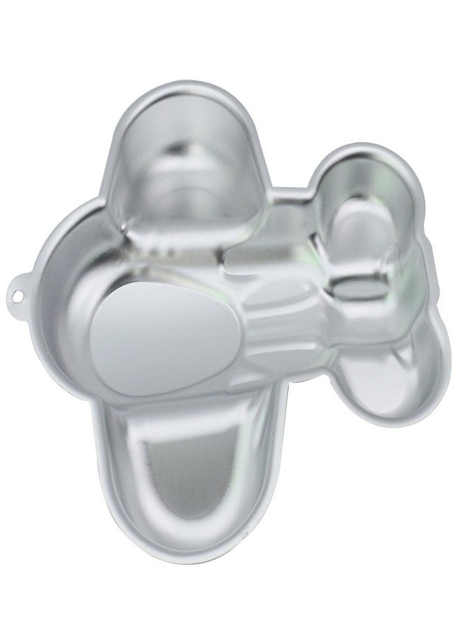 Wotoy 11-inch Silver Airplane Cake Baking Pan - Image 3