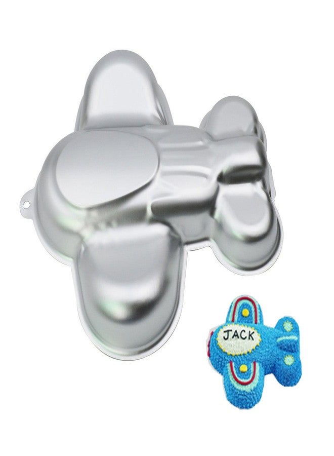 Wotoy 11-inch Silver Airplane Cake Baking Pan - Image 5