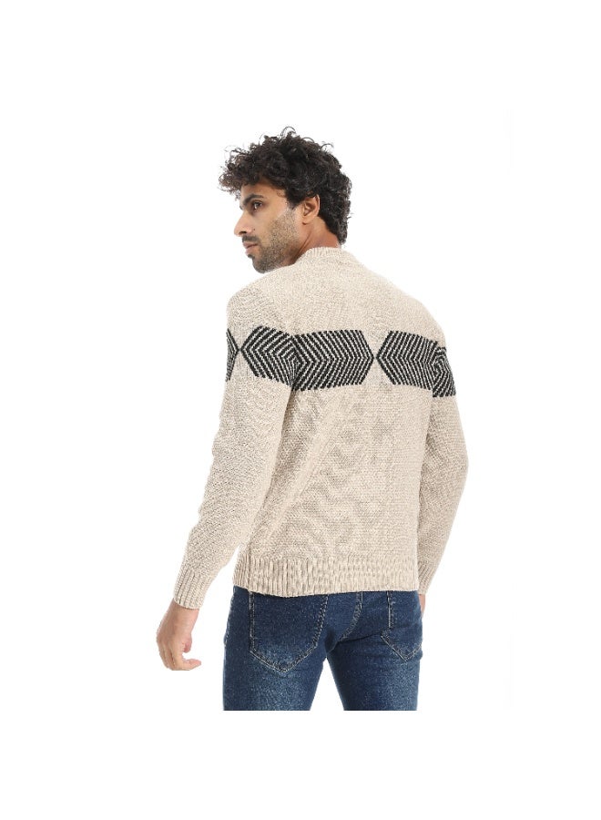 سيزار بلوفر صوف رجالي بتصميم علي الصدر - Image 3