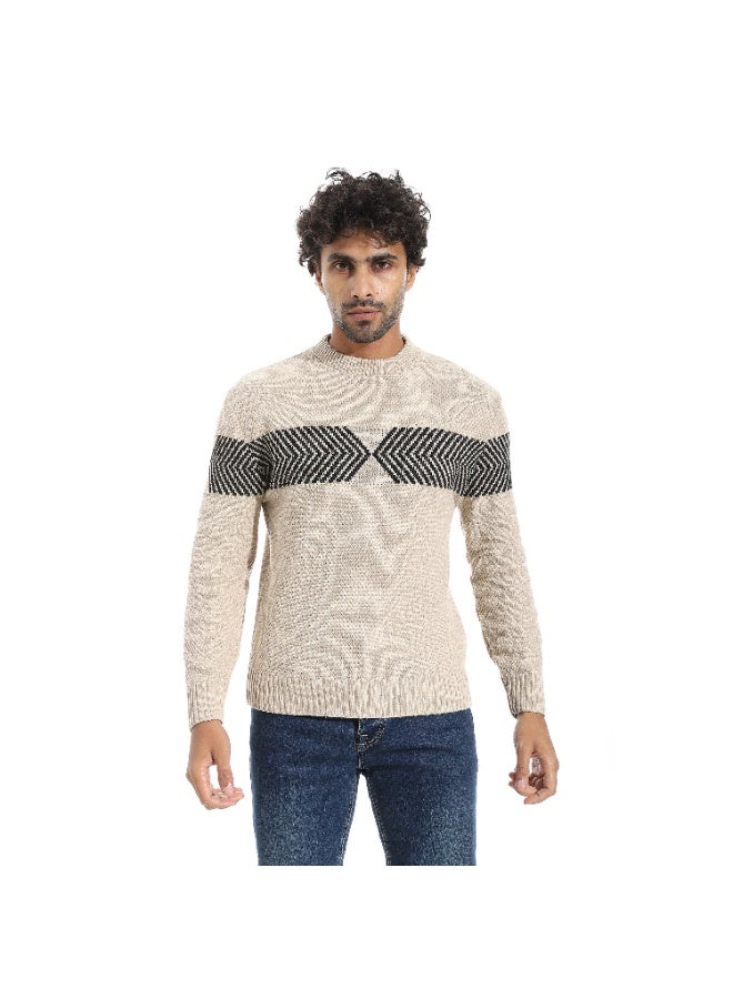 سيزار بلوفر صوف رجالي بتصميم علي الصدر - Image 1