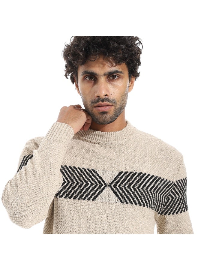 سيزار بلوفر صوف رجالي بتصميم علي الصدر - Image 5