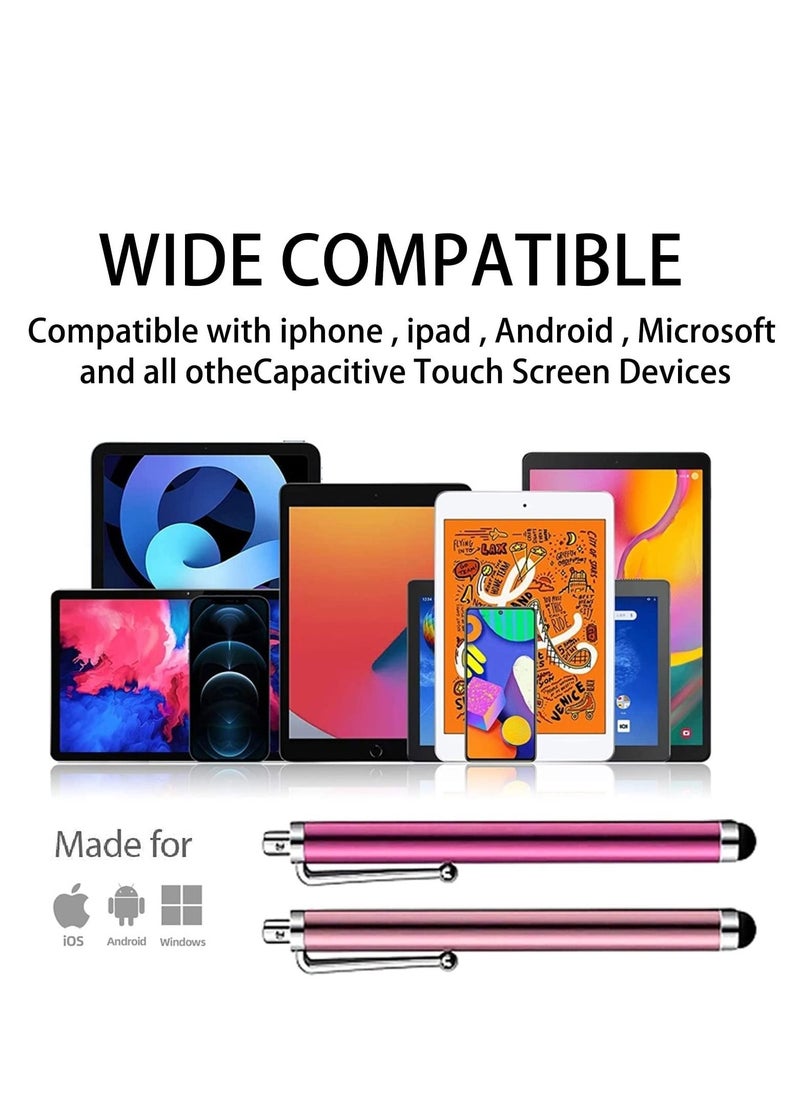 Y&D 10 pcs Stylus Pens Portable Universal Touch Screen Capacitive Styli Compatible with Tablets, iPad Mini Pro Air Smartphones Samsung All Devices  - Image 3