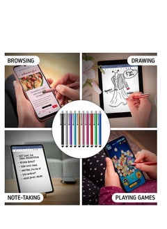 Y&D 10 pcs Stylus Pens Portable Universal Touch Screen Capacitive Styli Compatible with Tablets, iPad Mini Pro Air Smartphones Samsung All Devices  - Image 5