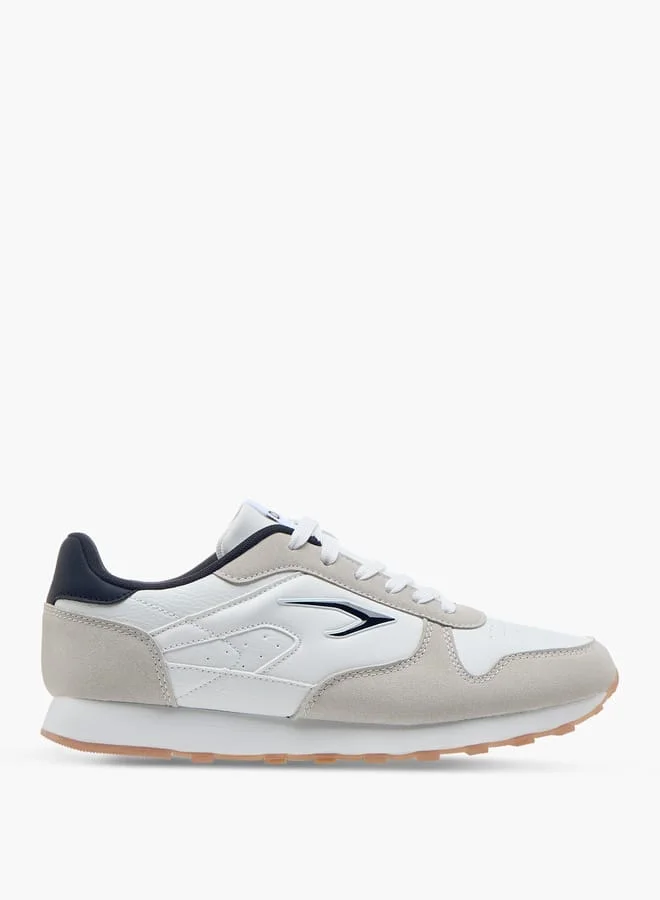 Dash Men Panelled Lace-Up Sneakers