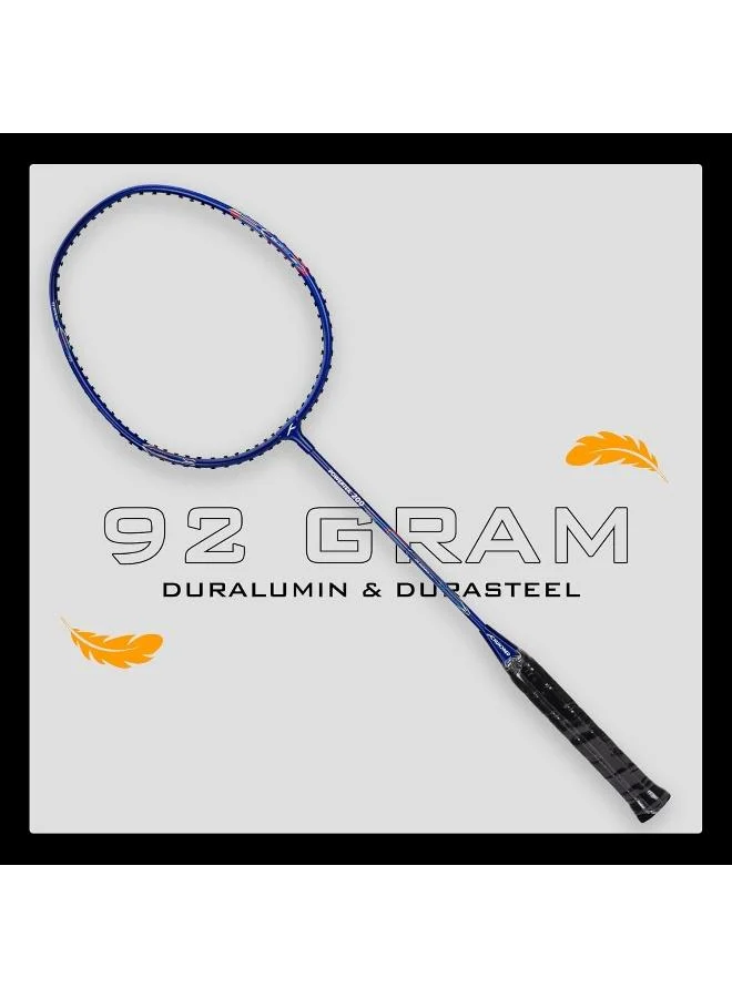 HUNDRED  Hundred Powertek 200 Pro Graphite Strung Badminton Racket With Head Cover  | Best Price UAE