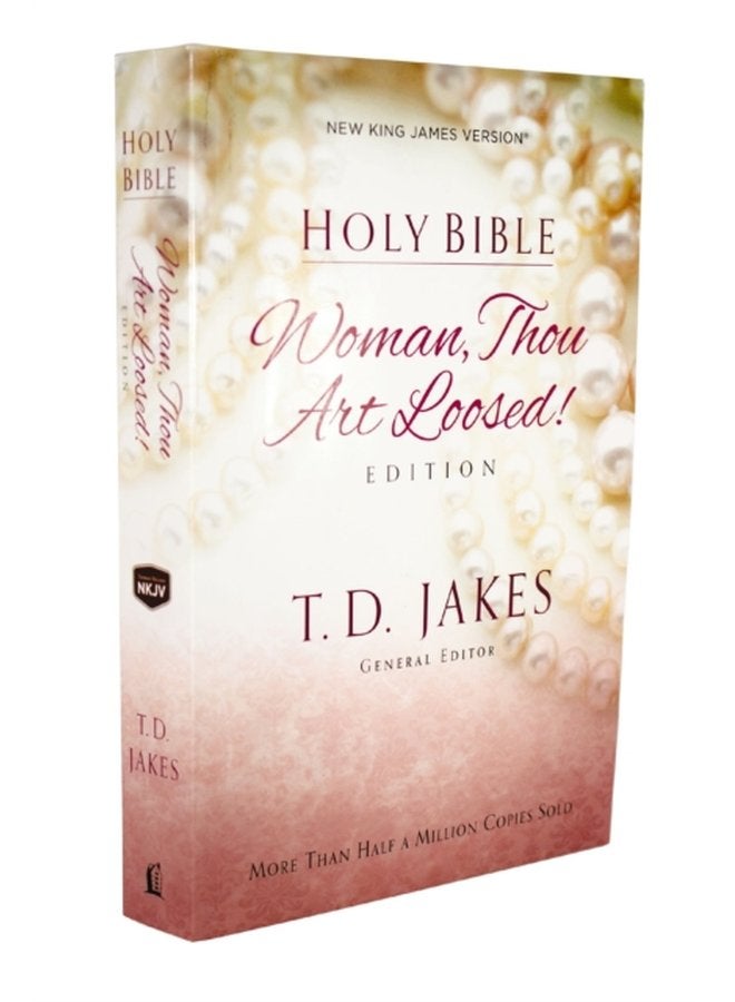 نسخة الملك جيمس الجديدة - الكتاب المقدس النسخة الحمراء للمرأة المحررة - غلاف ورقي