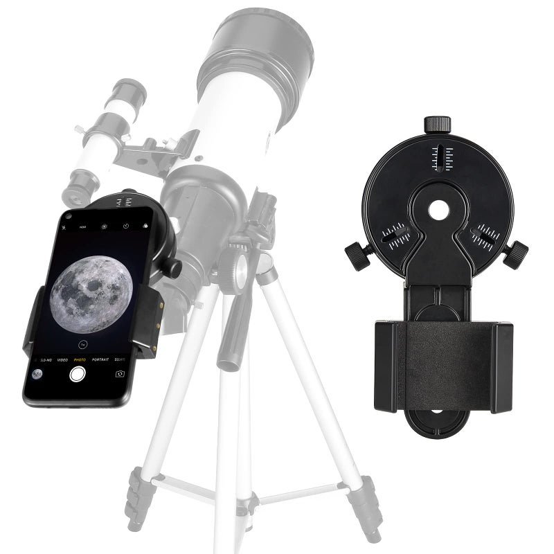 CELTICBIRD - Upgrade Smartphone Scope Adapter Spotting Scope Phone Adapter - Precision Metal Telescope Phone Mount for Spotting Scopes, Binoculars, Monocular, Telescope, Microscope - Image 5
