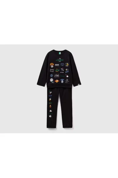 UNITED COLORS OF BENETTON Long Mickey Mouse Pyjamas