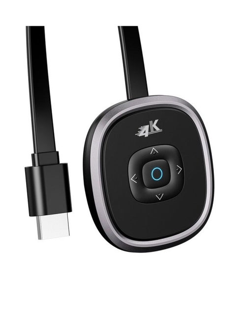 Draadloze HDMI-dongle 4K - Miracast-beeldschermadapter voor iPhone/iPad/ Android/iOS/Windows/PC naar tv/monitor/projector