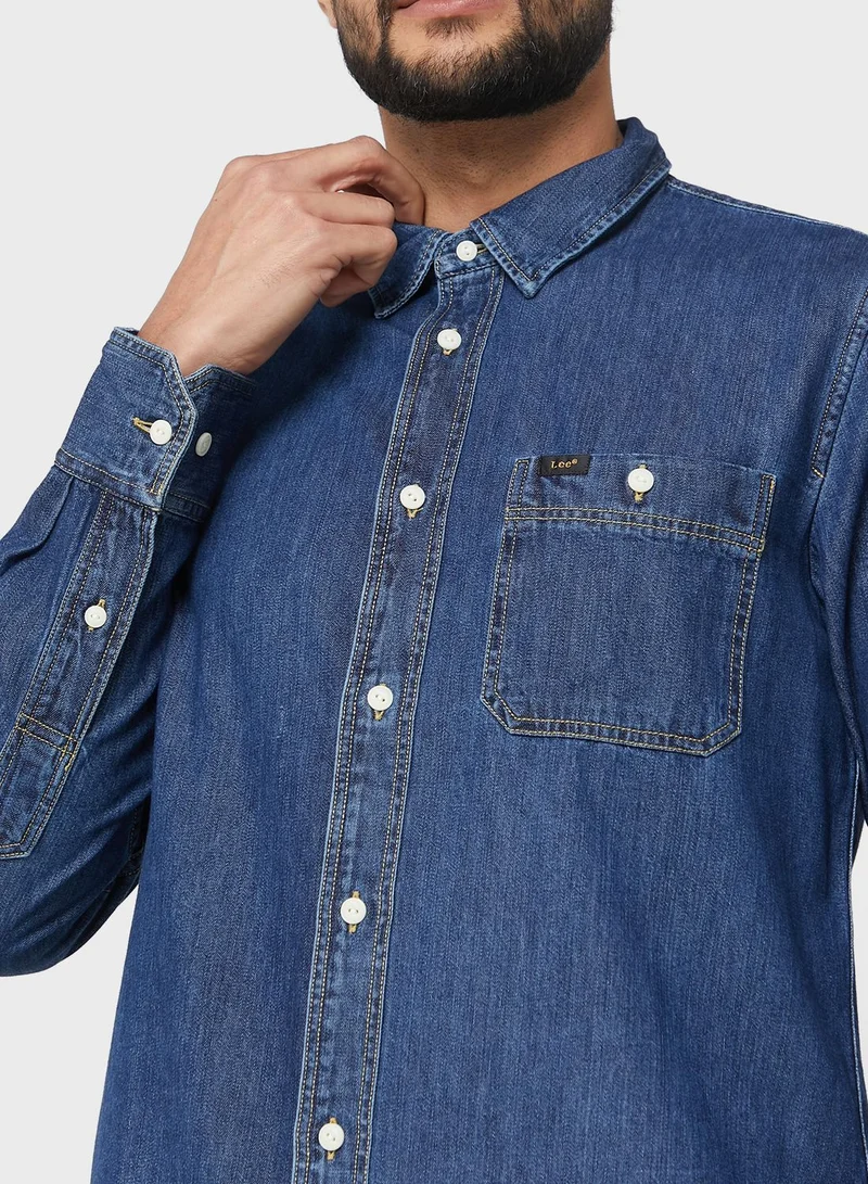 LEE Essential Slim Fit Shirt
