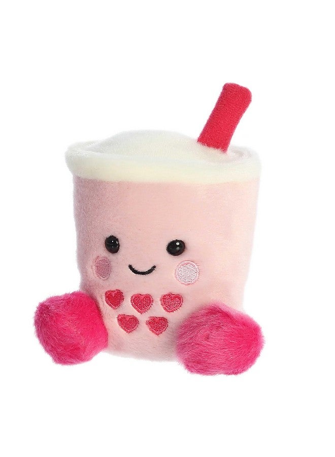 Aurora® Adorable Palm Pals™ Tangy Heart Boba™ Stuffed Animal - Pocket-Sized Play - Collectable Fun - Pink 5 Inches - Image 5