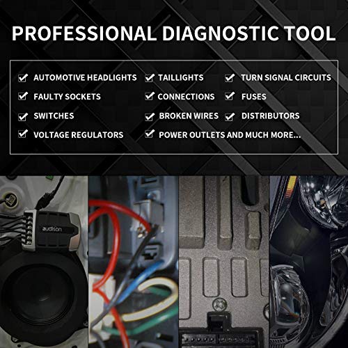 AWBLIN Automotive Test Light, DC 3-48V Digital LCD Circuit Tester Heavy Duty Light Tester with Voltmeter, Car Truck Vehicle Circuits Low Voltage Tester Probe, 12 Volt Auto Electrical Tester - Image 5