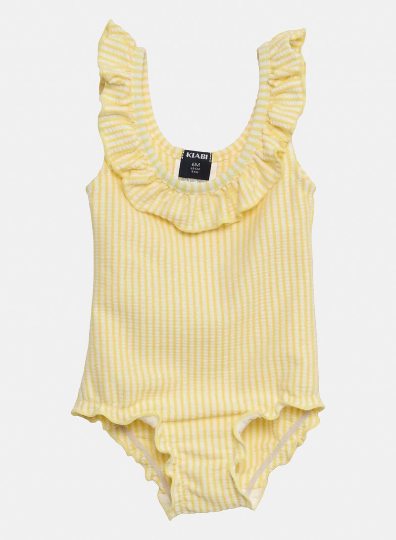 Kiabi One-Piece Swimsuit With Ruffles - Image 1