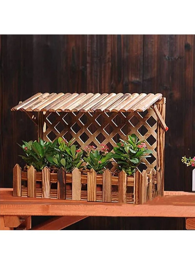 DubaiGallery Wall Mounted Hanging Flower Basket - Image 1