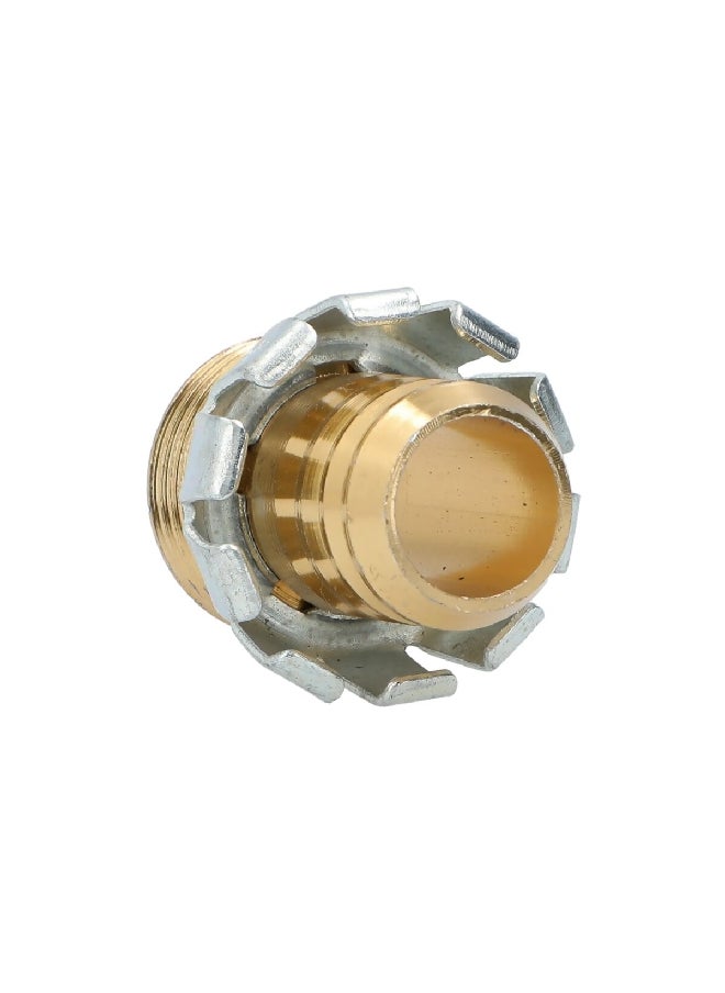 ACE Hose Repair Male Coupling Gold and Silver 0.5 Inch 25Z1/2A  - Image 3
