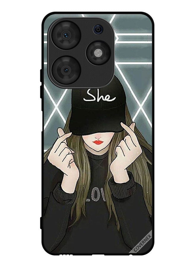 Covernex غطاء حماية لهاتف تكنو سبارك 10 برو She On Cap - Image 1