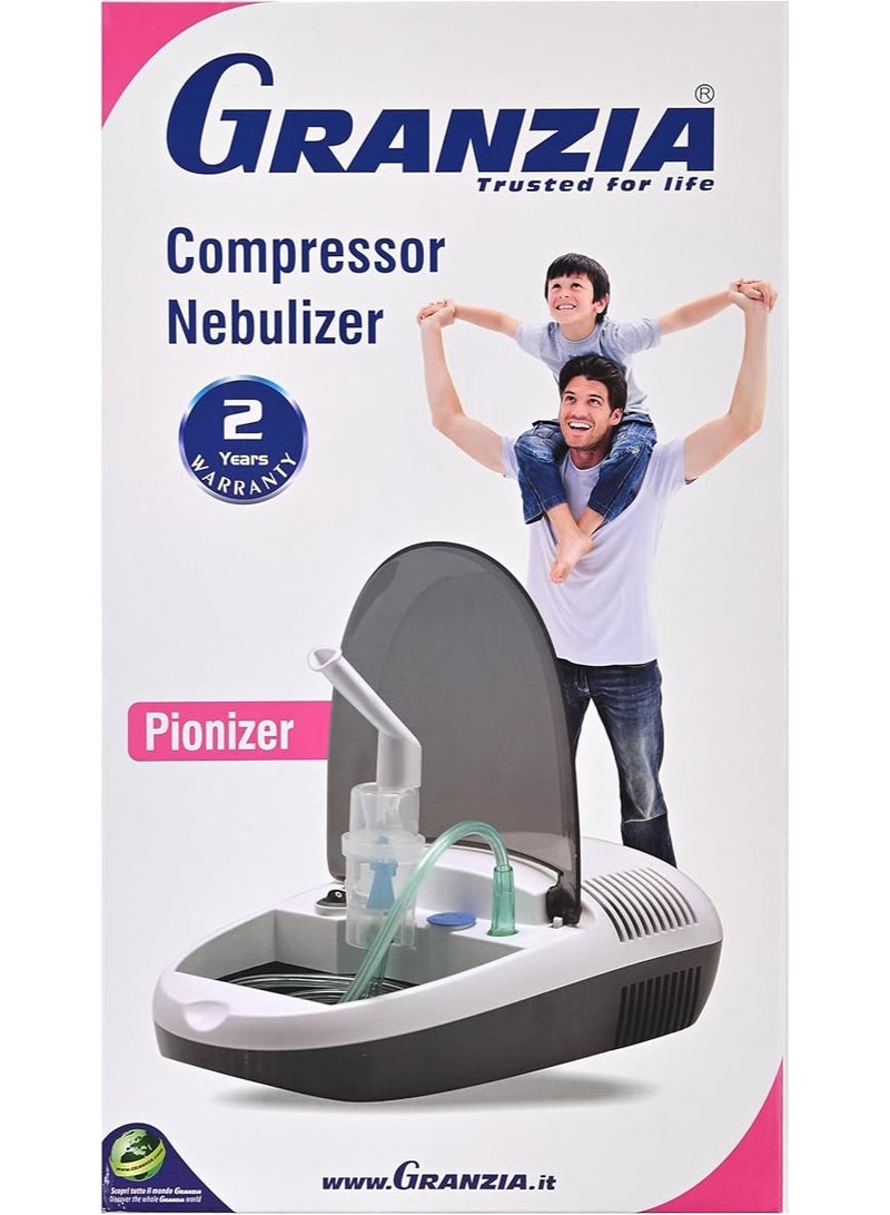 Granzia Professional Compressor Nebulizer - Powerful Performance - Easy-to-Use Medical Device - Practical & Durable for Home Daily Use - Image 1
