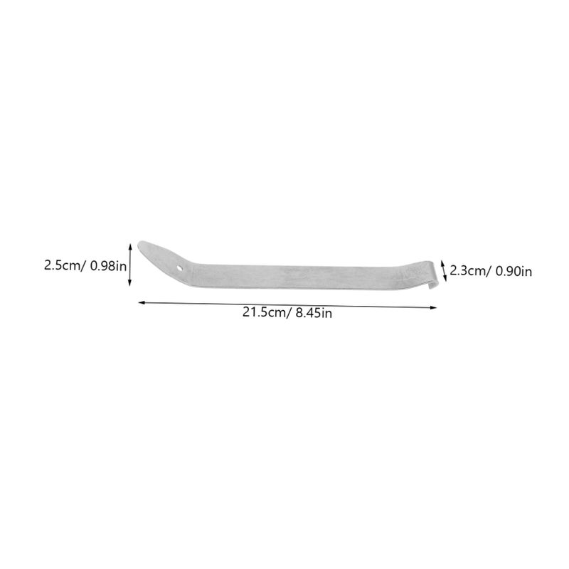 Stainless Steel Automotive Trim Pry Bar Set for Door Panel Dashboard Clip Removal - Image 3