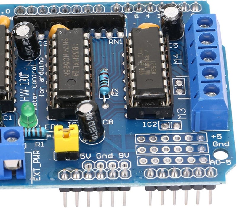 LiebeWH Motor Drive Expansion Board, L293D, DC Motors, High Voltage 36V, Ideal for Robotics & Electronics Projects - Image 5