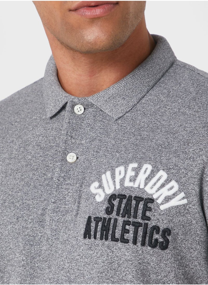 Superdry - Slogan Polo - Image 1