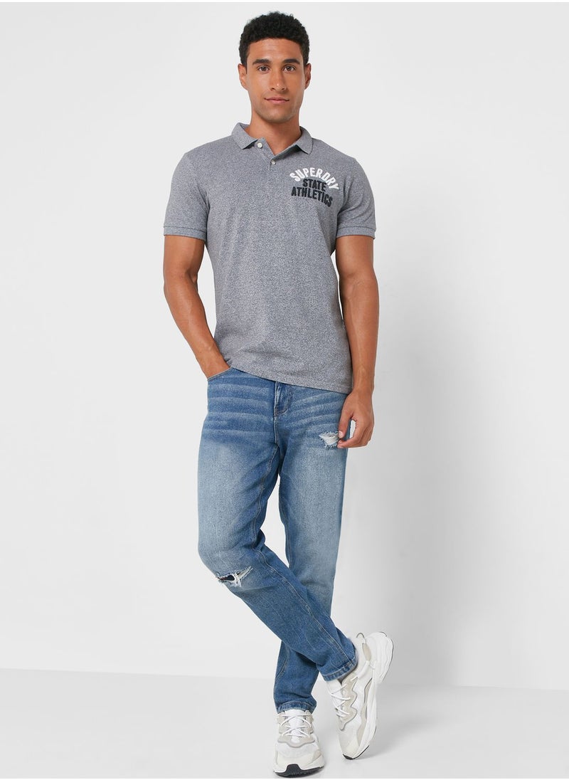 Superdry - Slogan Polo - Image 1