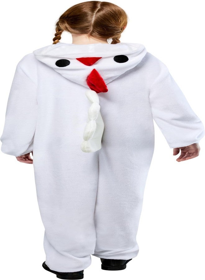 Rubies Chicken Comfywear Hooded Jumpsuit for Kids, Unisex L/XL - Image 3