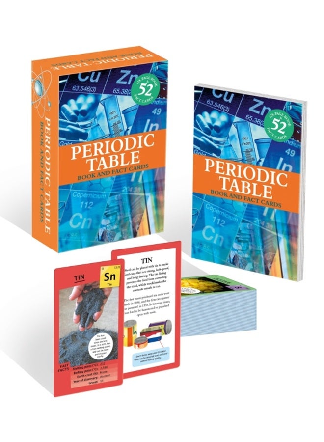 The Periodic Table: Book and Fact Cards : 128-Page Book & 52 Fact Cards 