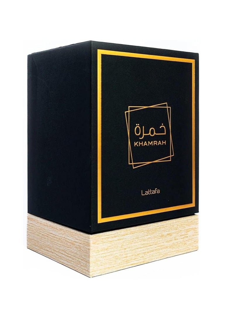Lattafa Khamrah Unisex EDP by Lattafa 100ml  - Image 2