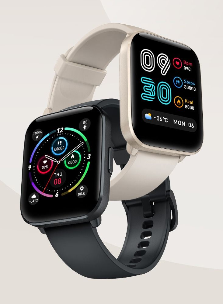 Mibro Health Monitoring Waterproof Smartwatch 1.69inch TFT HD Screen Beige - Image 4