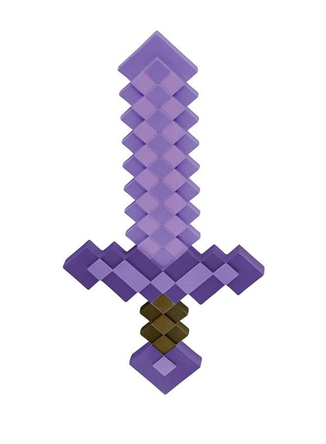 general My World Toy Sword Pickaxe 2 in 1 Deformed Weapon Model (Purple) - Image 1