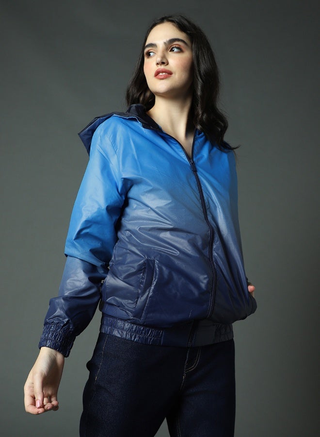 HIGH STAR Women Blue Jackets - Image 1