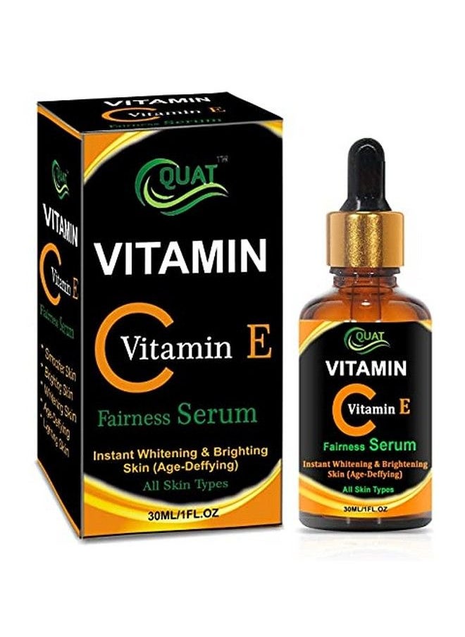 Quat - Vitamin C & E Face Serum For Instant Result Skin Care Women Men (30Ml) - Image 1