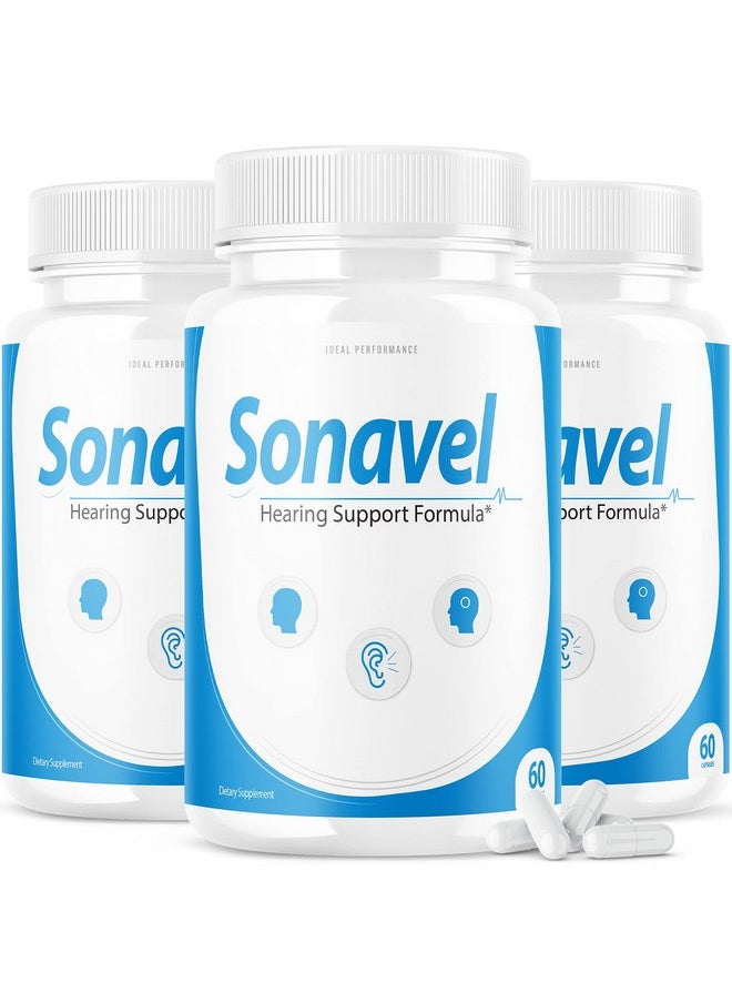 (3 Pack) Sonavel Hearing Support Formula Tinnitus Pills Supplement (180 Capsules) - pzsku/ZD7C2E2DCC232C29E4073Z/45/_/1696916655/1fbc04af-dd28-42a9-9224-09001d738b08