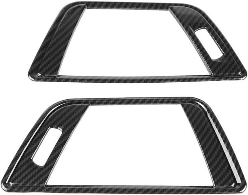 QASULER Carbon Fiber Style Air Vent Cover Trim for BMW 3 Series F30 - Image 1