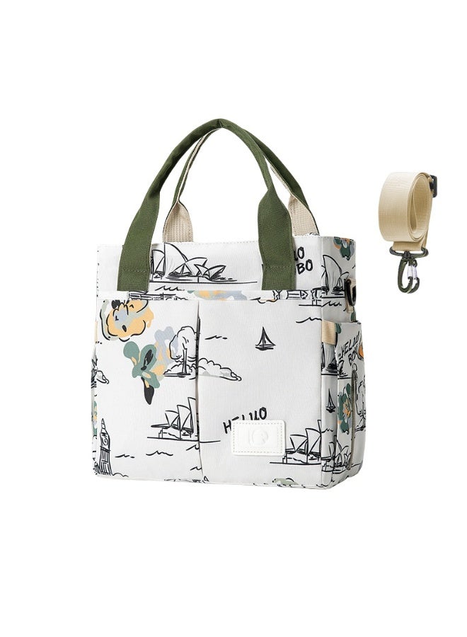 Mark Fairwhale New Lightweight And Large Capacity Casual Hand-Held Single Shoulder Mother And Baby Bag 