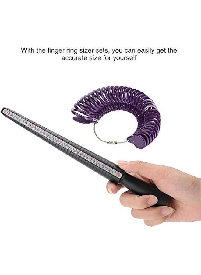 Generic Bracelet Sizer Measuring Tool, Finger Ring Sizes Ring Sizes Mandrel Stick Finger Gauge Sizer Jewelry Measuring Tool Set, Tools  - Image 4