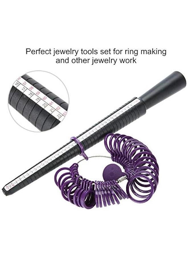 Generic Bracelet Sizer Measuring Tool, Finger Ring Sizes Ring Sizes Mandrel Stick Finger Gauge Sizer Jewelry Measuring Tool Set, Tools  - Image 3