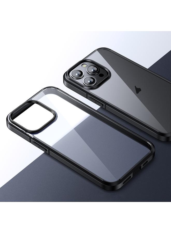 S-TOP Case For iPhone 15 Pro Ice Crystal Transparent PC + TPU Phone Case - Image 1