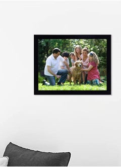 Decorhills Photo Frame Single with Tabletop & Wall Mount Display for 12x16 Inch Photo Size, Ideal Addition to Any Décor Elegant Black Frame, 1-Piece  - Image 4