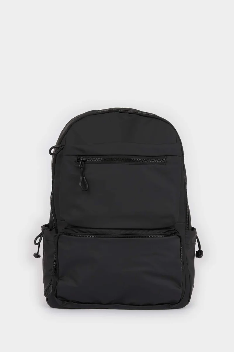 Faux Leather Backpack