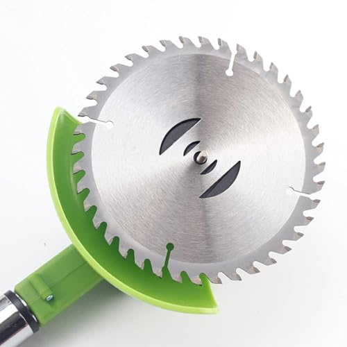 DASNDAS 2 PCS Circular Saw Blade Steel Metal Head| Heavy Duty Blade for Grass Cutter | Diamond Cutting Teeth to Cut Grass, Weeds - Image 5